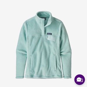 Teal Patagonia pull over